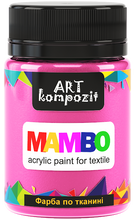 Load image into Gallery viewer, mambo acrylic paint for textiles, metallic and fluorescent colours pink peach