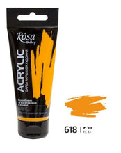 Load image into Gallery viewer, professional rosa gallery acrylic paint 60ml, all colours available cadmium yellow deep
