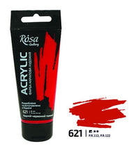 Load image into Gallery viewer, professional rosa gallery acrylic paint 60ml, all colours available cadmium red deep