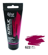 Load image into Gallery viewer, professional rosa gallery acrylic paint 60ml, all colours available carmine deep