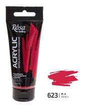 Load image into Gallery viewer, professional rosa gallery acrylic paint 60ml, all colours available carmine