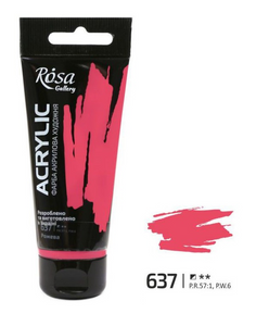 professional rosa gallery acrylic paint 60ml, all colours available rose