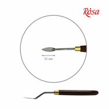 Load image into Gallery viewer, artist palette knives, made in italy, high quality & flexibility, rosa classic palette knife nº19