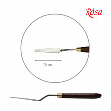Load image into Gallery viewer, artist palette knives, made in italy, high quality & flexibility, rosa classic palette knife nº52