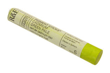 Load image into Gallery viewer, r &amp; f pigment sticks 38 ml cadmium green pale
