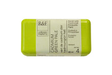 Load image into Gallery viewer, r &amp; f encaustic paints 40 ml cadmium green pale
