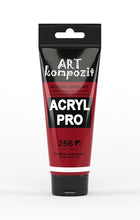 Load image into Gallery viewer, acrylic paint art kompozit, 75ml, 60 professional artist colours cadmium red