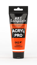 Load image into Gallery viewer, acrylic paint art kompozit, 75ml, 60 professional artist colours cadmium red light
