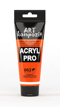 Load image into Gallery viewer, acrylic paint art kompozit, 75ml, 60 professional artist colours cadmium red light