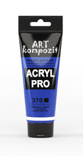 Load image into Gallery viewer, acrylic paint art kompozit, 75ml, 60 professional artist colours cobalt blue light