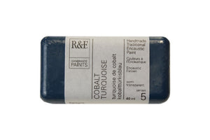 r & f encaustic paints 40 ml cobalt turquoise