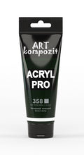 Load image into Gallery viewer, acrylic paint art kompozit, 75ml, 60 professional artist colours green deep