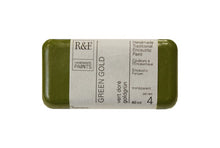 Load image into Gallery viewer, r &amp; f encaustic paints 40 ml green gold
