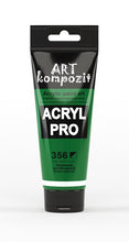 Load image into Gallery viewer, acrylic paint art kompozit, 75ml, 60 professional artist colours green special
