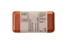 Load image into Gallery viewer, r & f encaustic paints 40 ml iridescent copper