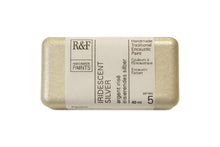 Load image into Gallery viewer, r & f encaustic paints 40 ml iridescent silver