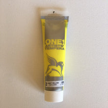 Load image into Gallery viewer, tempera artists one 100ml yellow light