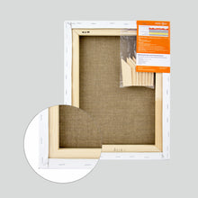 Load image into Gallery viewer, 100% natural stretched linen canvas, best quality, 17.6 oz (500gsm)