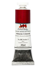 Load image into Gallery viewer, michael harding handmade oil paints 40 ml alizarin crimson