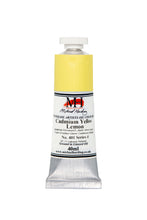 Load image into Gallery viewer, michael harding handmade oil paints 40 ml cadmium yellow lemon