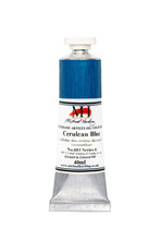 Load image into Gallery viewer, michael harding handmade oil paints 40 ml cerulean blue