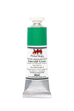 Load image into Gallery viewer, michael harding handmade oil paints 40 ml emerald green
