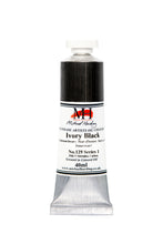 Load image into Gallery viewer, michael harding handmade oil paints 40 ml ivory black