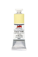 Load image into Gallery viewer, michael harding handmade oil paints 40 ml lemon yellow