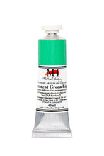 Load image into Gallery viewer, michael harding handmade oil paints 40 ml permanent green light