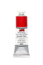 Load image into Gallery viewer, michael harding handmade oil paints 40 ml scarlet lake