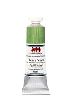 Load image into Gallery viewer, michael harding handmade oil paints 40 ml terre verte