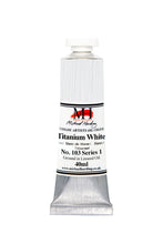 Load image into Gallery viewer, michael harding handmade oil paints 40 ml titanium white nº 2 (lin)
