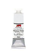 Load image into Gallery viewer, michael harding handmade oil paints 40 ml titanium white nº 2 (lin)