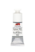 Load image into Gallery viewer, michael harding handmade oil paints 40 ml titanium white nº 1 (saff)