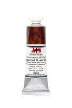 Load image into Gallery viewer, michael harding handmade oil paints 40 ml transparent oxide brown
