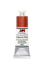 Load image into Gallery viewer, michael harding handmade oil paints 40 ml transparent oxide red