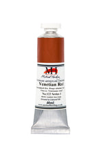 Load image into Gallery viewer, michael harding handmade oil paints 40 ml venetian red