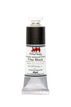 Load image into Gallery viewer, michael harding handmade oil paints 40 ml vine black