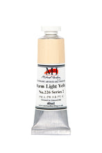 Load image into Gallery viewer, michael harding handmade oil paints 40 ml warm light yellow