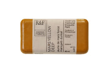 Load image into Gallery viewer, r & f encaustic paints 40 ml mars yellow deep