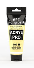 Load image into Gallery viewer, acrylic paint art kompozit, 75ml, 60 professional artist colours naples yellow deep