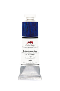michael harding handmade oil paints 40 ml indanthrone blue