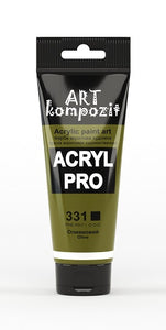 acrylic paint art kompozit, 75ml, 60 professional artist colours olive