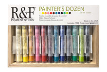 Load image into Gallery viewer, r&f pigment sticks sets painter's dozen set