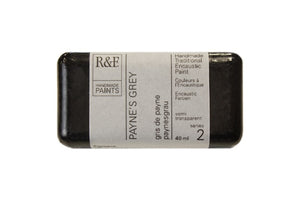 r & f encaustic paints 40 ml payne's grey