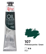 Load image into Gallery viewer, oil paint 45 ml tubes rosa gallery, professional artist colors, several colors phthalo green