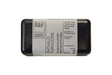 Load image into Gallery viewer, r & f encaustic paints 40 ml phthalo turquoise