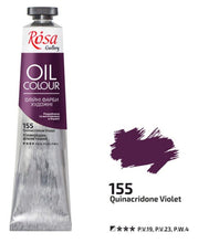 Load image into Gallery viewer, oil paint 45 ml tubes rosa gallery, professional artist colors, several colors quinacridone violet