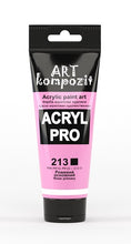 Load image into Gallery viewer, acrylic paint art kompozit, 75ml, 60 professional artist colours rose primary