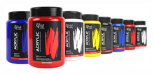 Load image into Gallery viewer, professional rosa gallery acrylic paints 400ml, vibrant artist level colours